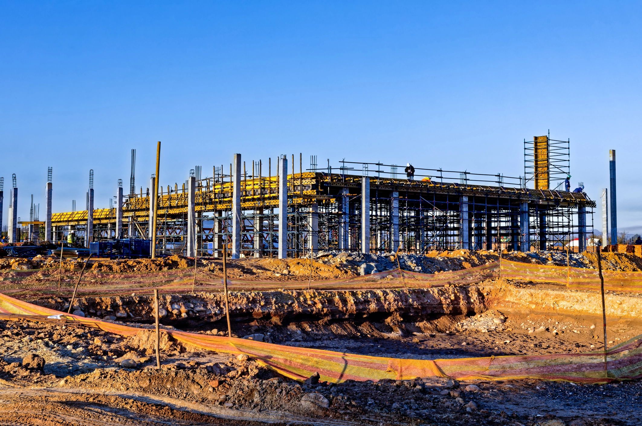 civil construction site modern